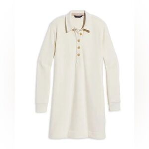 Vineyard Vines Popover Shirt Dress color Marshmellow size M